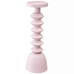 Подсвечник фигурный розовый Bright Accent 36 см варинант исполнения - 1 | Loft Concept в Казани