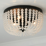 Потолочный светильник круглый с стеклянными бусинами Uniformity варинант исполнения - 2 | Loft Concept в Казани