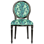 Стул из натурального бука Ikat Pattern бирюзовый варинант исполнения - 1 | Loft Concept в Казани