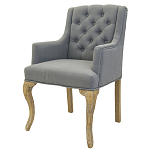 Кресло Mason Classical Armchair grey flax варинант исполнения - 3 | Loft Concept в Казани