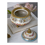 Шкатулка фарфоровая с цветочной росписью Eden Garden варинант исполнения - 6 | Loft Concept в Казани