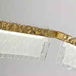 Светодиодная люстра с рельефным стеклом ICE GLASS 70 варинант исполнения - 5 | Loft Concept в Казани