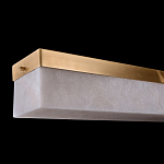 Подвесной светильник линейный из натурального камня Perfection of Geometry варинант исполнения - 3 | Loft Concept в Казани