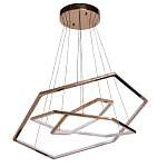 Люстра с 3-мя подвесами в виде шестиугольников Hexagon Horizontal варинант исполнения - 2 | Loft Concept в Казани