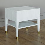 Прикроватная тумбочка с ящиком Elsa Dreams White варинант исполнения - 4 | Loft Concept в Казани