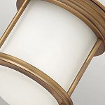 Потолочный светильник для ванных комнат с цилиндрическим стеклянным плафоном и одной лампой Hinkley варинант исполнения - 12 | Loft Concept в Казани