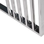 Столик журнальный с черной стеклянной столешницей Embodiment of Contemporary Art  варинант исполнения - 3 | Loft Concept в Казани