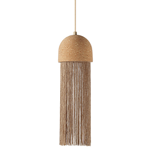 Подвесной светильник натуральная пробка с бахромой Natural Cork