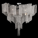 Люстра потолочная с металлическими цепочками Диаметр 99 см Atlantis Chain варинант исполнения - 1 | Loft Concept в Казани