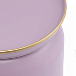 Журнальный столик круглый сиреневого цвета Noticeable Element варинант исполнения - 3 | Loft Concept в Казани