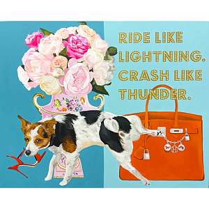 Картина Ride Like Lightning. Crash Like Thunder