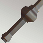 Бра бронзового цвета с полукруглым матовым стеклянным плафоном в геометрическом каркасе Feiss варинант исполнения - 8 | Loft Concept в Казани