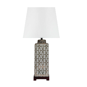 Настольная лампа Gold Rectangles