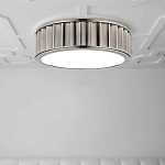 Потолочный светильник с гофрированным абажуром цвета графит Millennium варинант исполнения - 2 | Loft Concept в Казани