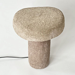 Настольная лампа «Травертиновая» варинант исполнения - 2 | Loft Concept в Казани