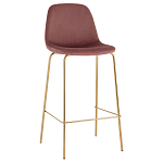 Барный стул на золотистых ножках VENDRAMIN Pink варинант исполнения - 1 | Loft Concept в Казани