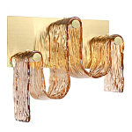 Бра волнистой формы из фактурного стекла Big Wave варинант исполнения - 5 | Loft Concept в Казани