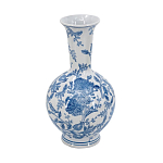 Ваза фарфоровая с синими цветочными мотивами Independence варинант исполнения - 1 | Loft Concept в Казани