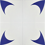 Дизайнерская плитка с узором Комета 2 варинант исполнения - 1 | Loft Concept в Казани