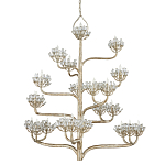 Люстра в виде растения Silver Flower Glade варинант исполнения - 3 | Loft Concept в Казани