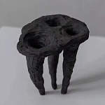 Скульптура «Чёрные дыры» варинант исполнения - 2 | Loft Concept в Казани