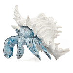 Статуэтка голубой рак с белой раковиной Marine Accessories варинант исполнения - 3 | Loft Concept в Казани