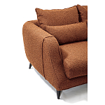 Диван в гостиную Portree Sofa Терракотовый букле варинант исполнения - 4 | Loft Concept в Казани