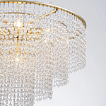 Люстра многоярусная с каскадами кристаллов Crystal Rains варинант исполнения - 6 | Loft Concept в Казани