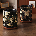 Мусорное ведро в китайском стиле Flower Trash Can варинант исполнения - 1 | Loft Concept в Казани