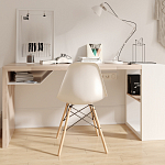 Письменный стол прямоугольный с полочкой под столешницей EcoComb варинант исполнения - 4 | Loft Concept в Казани