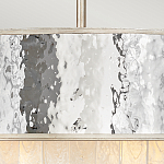 Люстра круглая с подвесками из текстурированного стекла молочного цвета Hinkley варинант исполнения - 6 | Loft Concept в Казани