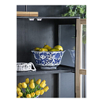 Чаша белая с синим цветочным узором Chino Dishes варинант исполнения - 6 | Loft Concept в Казани