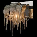 Бра с перфорированными металлическими дугами и цепочками 22 см Atlantis Chain варинант исполнения - 12 | Loft Concept в Казани