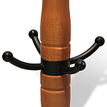 Вешалка напольная деревянная с черными металлическими крючками Noble Branches варинант исполнения - 3 | Loft Concept в Казани