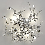 Бра с металлическими круглыми элементами Terzani Argent варинант исполнения - 3 | Loft Concept в Казани