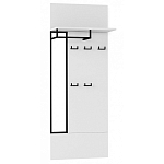 Вешалка настенная белая Strict Lines варинант исполнения - 1 | Loft Concept в Казани