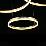 Люстра подвесная светодиодная Jewelry Ring варинант исполнения - 3 | Loft Concept в Казани