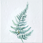 Плитка с узором Папоротник варинант исполнения - 2 | Loft Concept в Казани