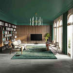 Люстра подвесная с 20-ю цилиндрическими матовыми плафонами Delta Light варинант исполнения - 5 | Loft Concept в Казани