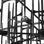Люстра черная остроконечной формы Black Satin варинант исполнения - 1 | Loft Concept в Казани