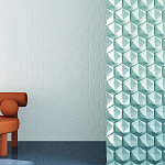 Гипсовая 3D Панель M-41 A, B варинант исполнения - 1 | Loft Concept в Казани