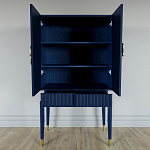 Кабинетный шкаф Elsa Dreams Blue с 2-мя ящиками варинант исполнения - 4 | Loft Concept в Казани