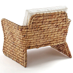 Кресло из плетеного гиацинта Gardner Wicker Armchair варинант исполнения - 4 | Loft Concept в Казани
