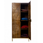 Распашной шкаф с фактурным фасадом Termite варинант исполнения - 3 | Loft Concept в Казани