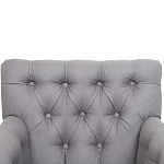 Кресло Addison Chic Armchair grey flax варинант исполнения - 4 | Loft Concept в Казани