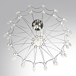 Люстра подвесная из металла с хрустальными прозрачными подвесками Quasar 81 варинант исполнения - 11 | Loft Concept в Казани