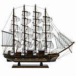 Декоративная модель деревянного тёмно-коричневого парусника в подарочной упаковке With The low варинант исполнения - 1 | Loft Concept в Казани