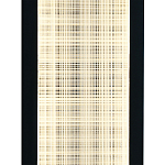 Светодиодное прямоугольное бра из металла черного цвета Lattice Lux варинант исполнения - 3 | Loft Concept в Казани