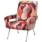 Кресло Face Geometric Print Armchair варинант исполнения - 1 | Loft Concept в Казани