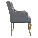 Кресло Mason Classical Armchair grey flax варинант исполнения - 1 | Loft Concept в Казани
